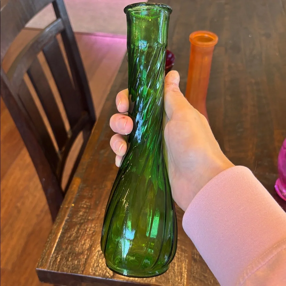 Colorful Glass Vase Set - Picture 4 of 6